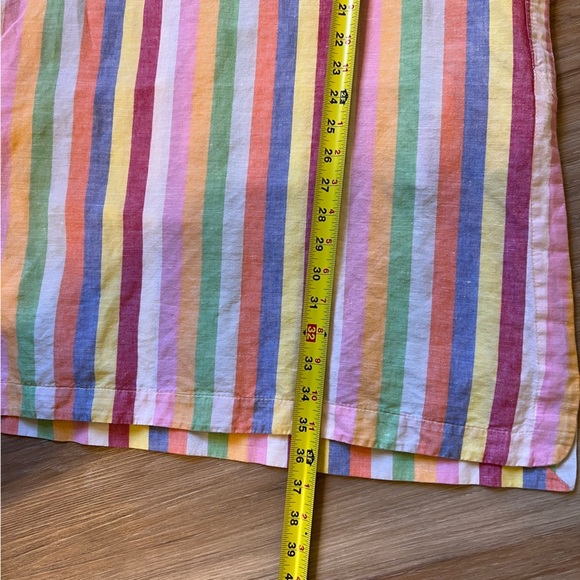 J.Crew Women’s Striped Cotton Linen Dress – Size Medium jcrew j crew - Picture 7 of 8